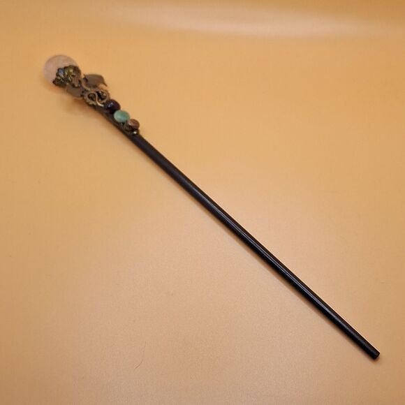 Dragon stone wand magic wielder cosplay accessory spell casting crystal quartz - Picture 5 of 10